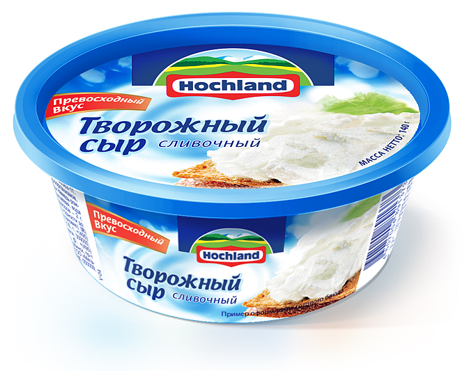 new Hochland cheese packaging range